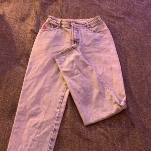 A pair of bongo jeans, they’re a size 11